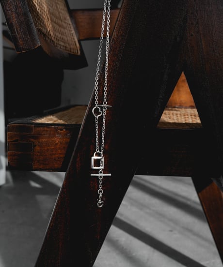 ALL CHARM LARIAT NECKLACE