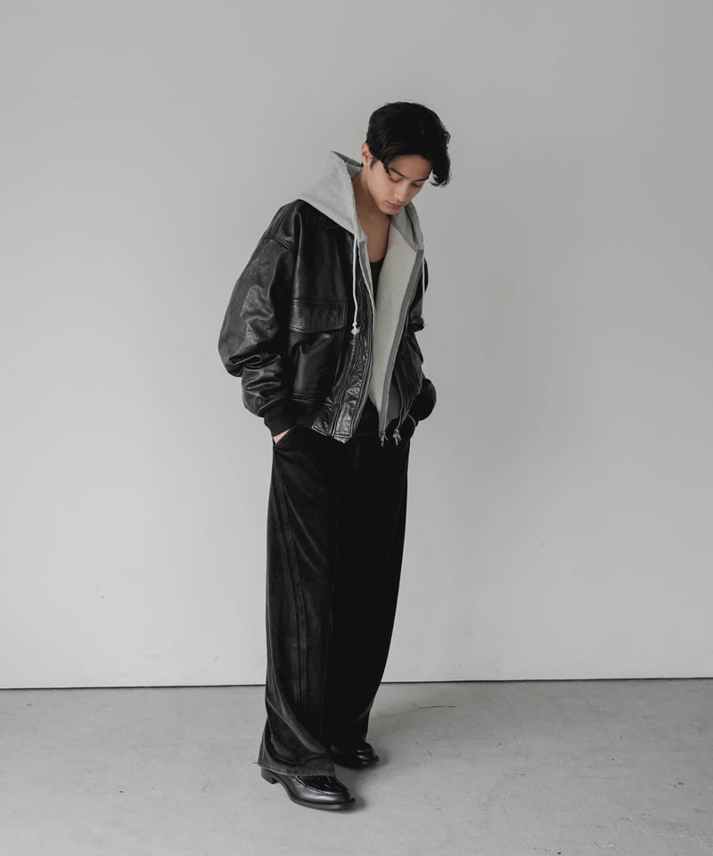 VINTAGE COW LEATHER BLOUSON | CTHY