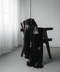 HIGH-END YAK WOOL FRINGE STOLE