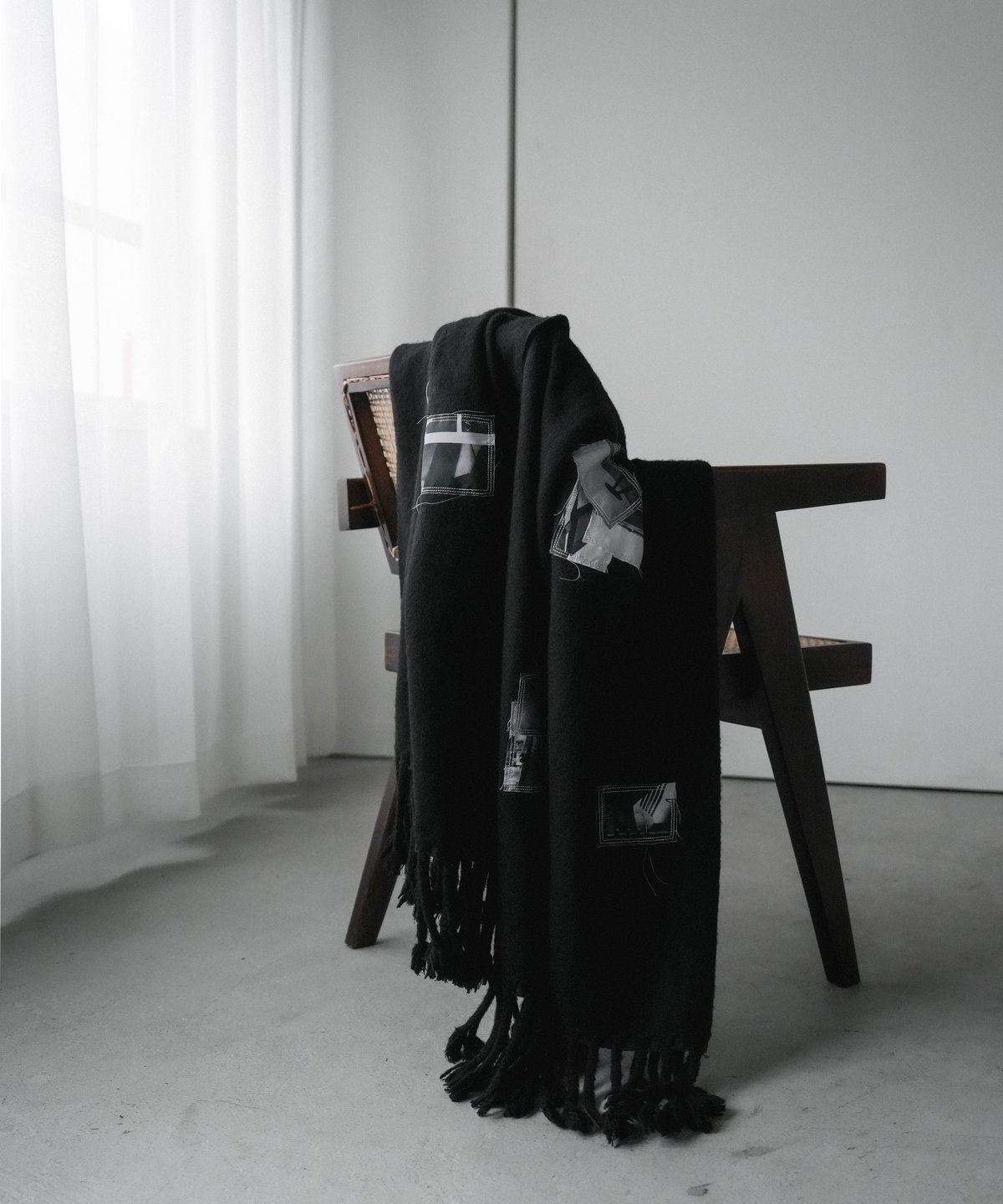 HIGH-END YAK WOOL FRINGE STOLE | CTHY