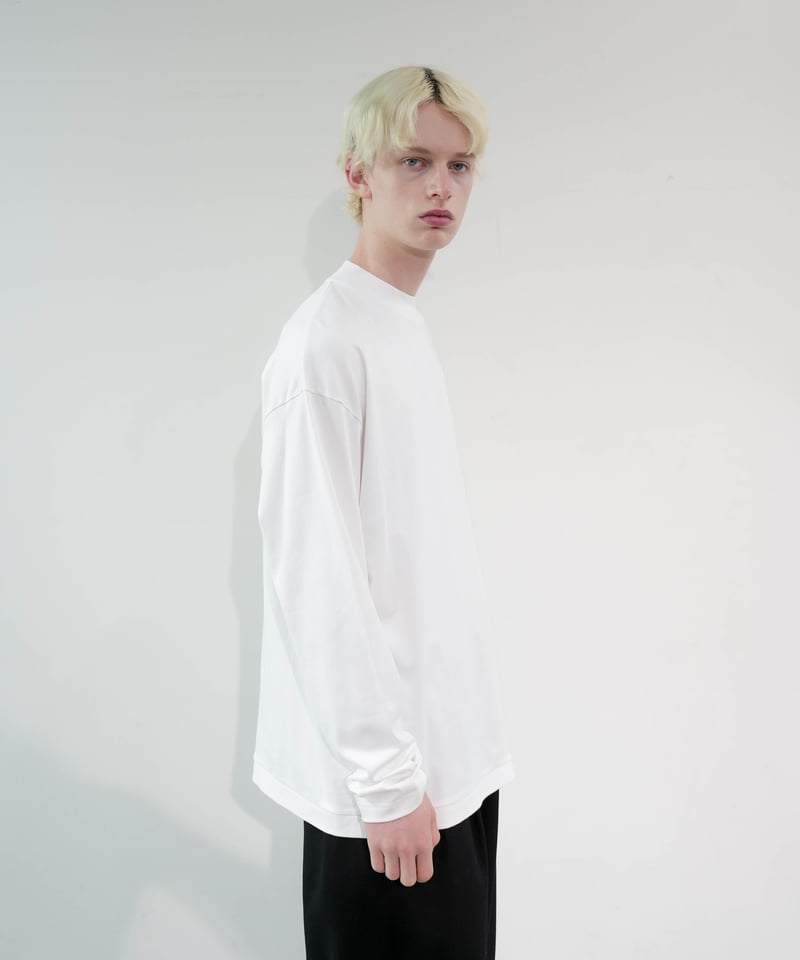 SUVIN PLATINUM LONG SLEEVE MOCKNECK CUTSEW | CTHY