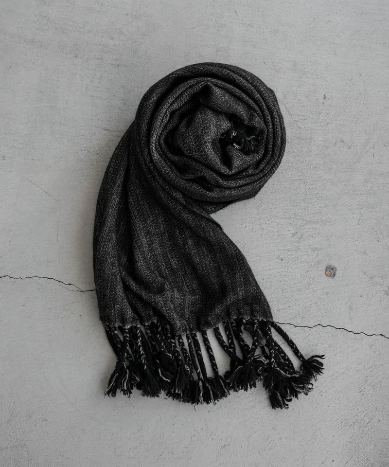 HIGH-END YAK WOOL FRINGE STOLE | CTHY HIGH-END YAK WOOL FRINGE STOLE | CTHY