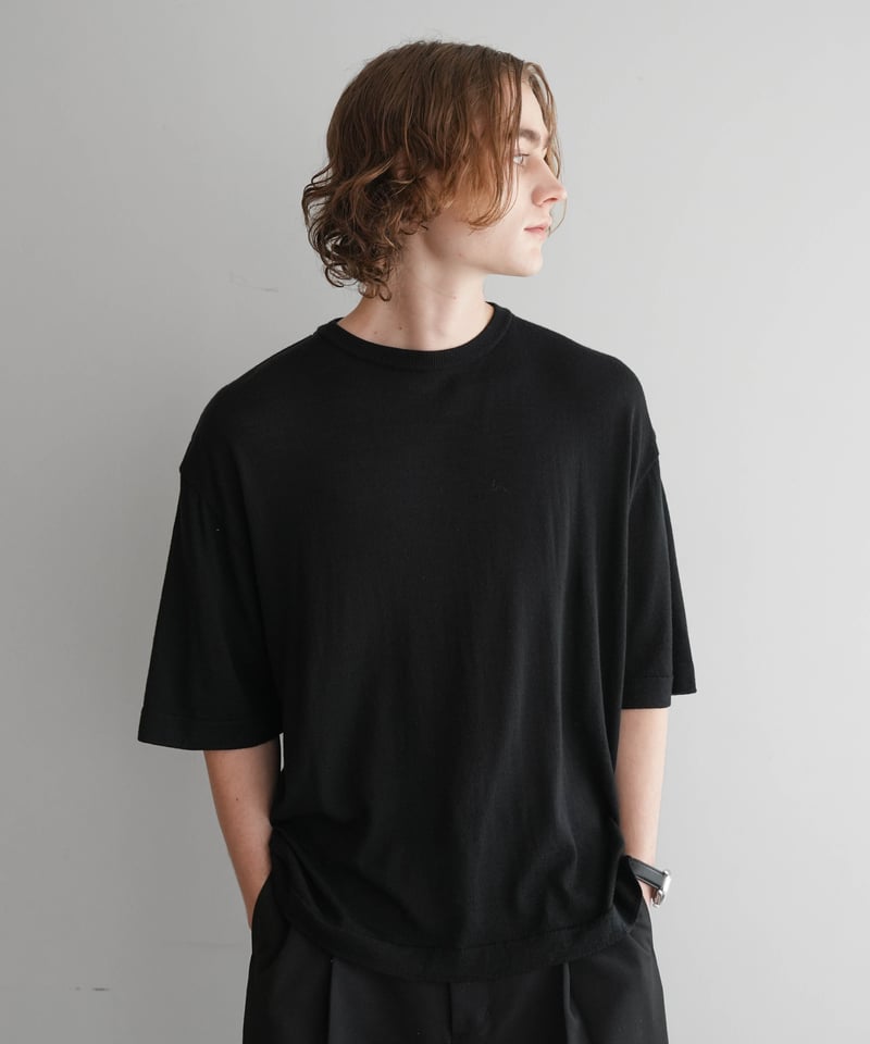 HIGH-END SUMMER KNIT by Super Extra Fine Merino