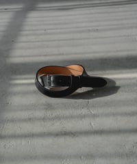 LUXURY MATERIAL CLASSIC Annonay LEATHER BELT