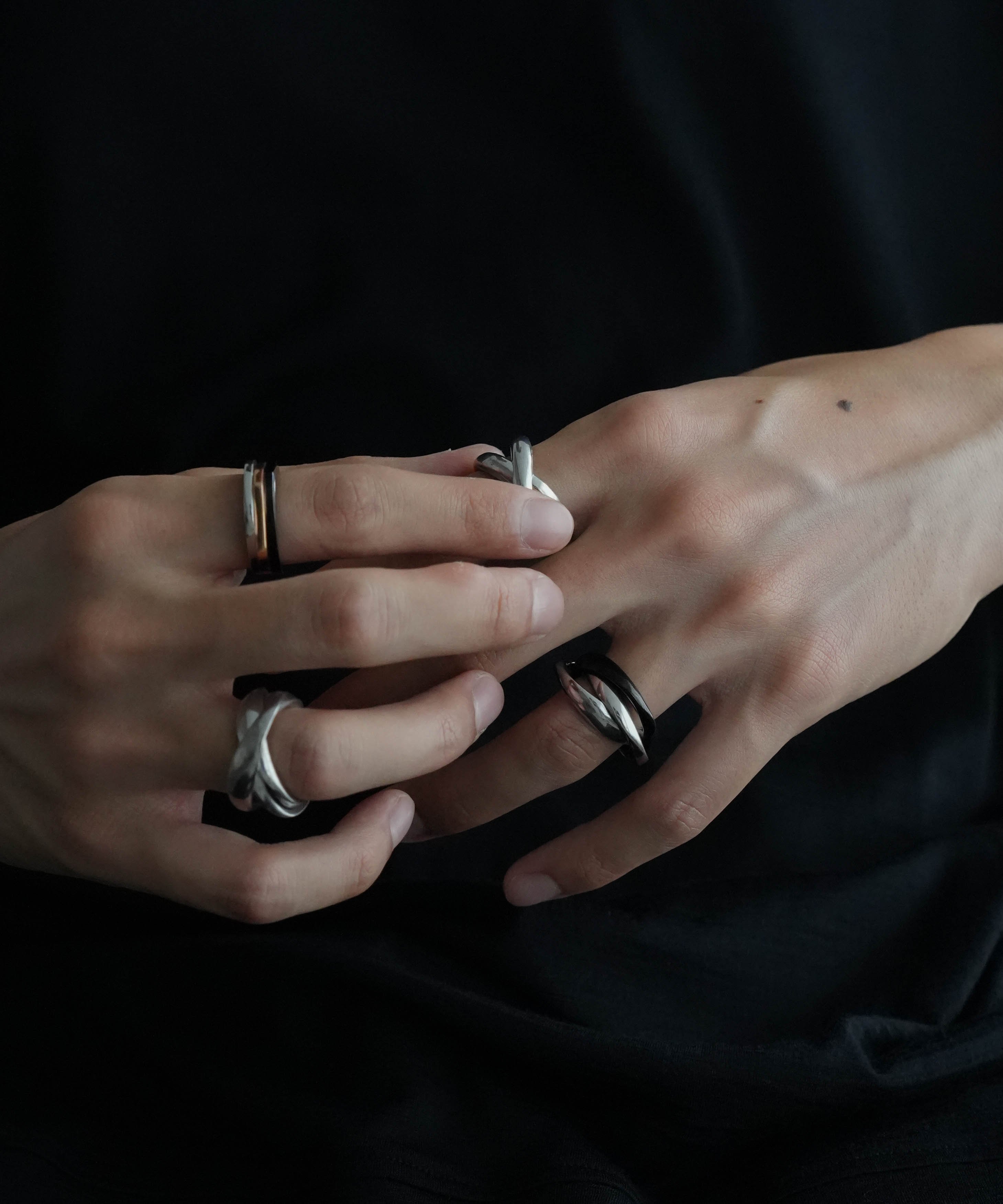 アクセサリー CTHY TRIPLE GIMMEL RING HIGH-END TRIPLE GIMMEL RING | CTHY