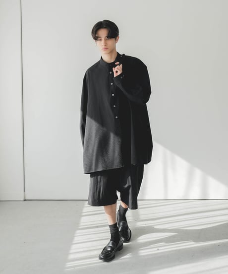 LUXURY MATERIAL LIMONTA ITALY SAROUEL HALF PANTS