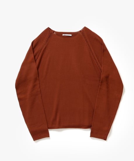 [VEIN27SS] 40/2 CO KNIT PULLOVER