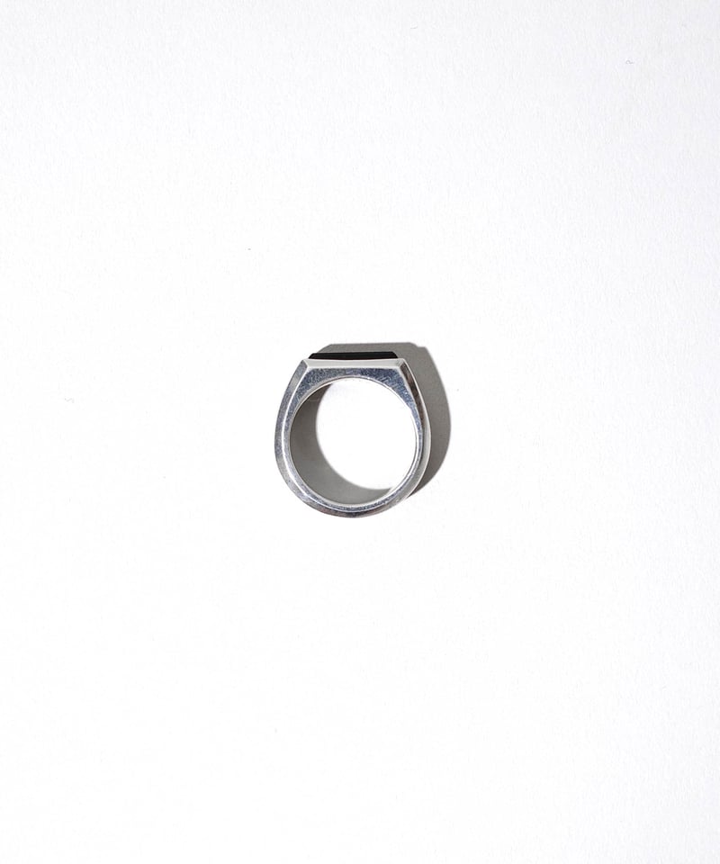 CTHY RING “LARVIKITE” / “BLACK ONYX” / “RED TIG