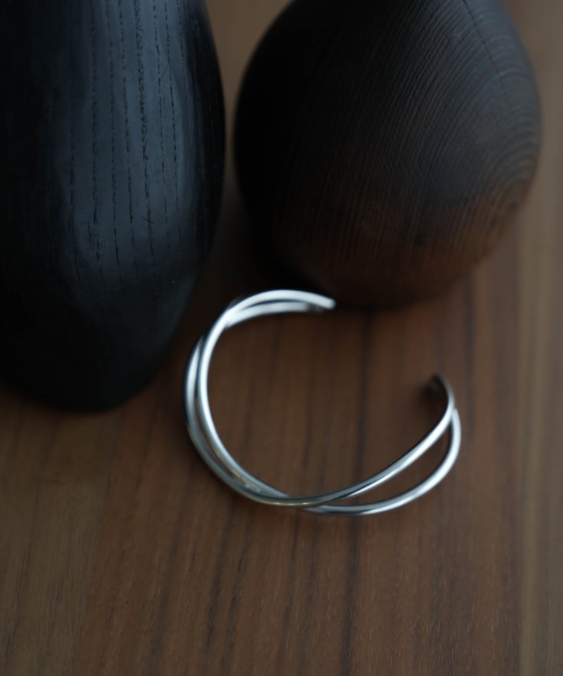 超美品】CTHY HERITAGE/WAVE LAYERED BANGLE