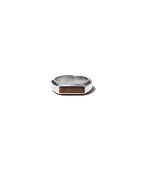 CTHY RING “LARVIKITE” / “BLACK ONYX” / “RED TIGER’S EYE”