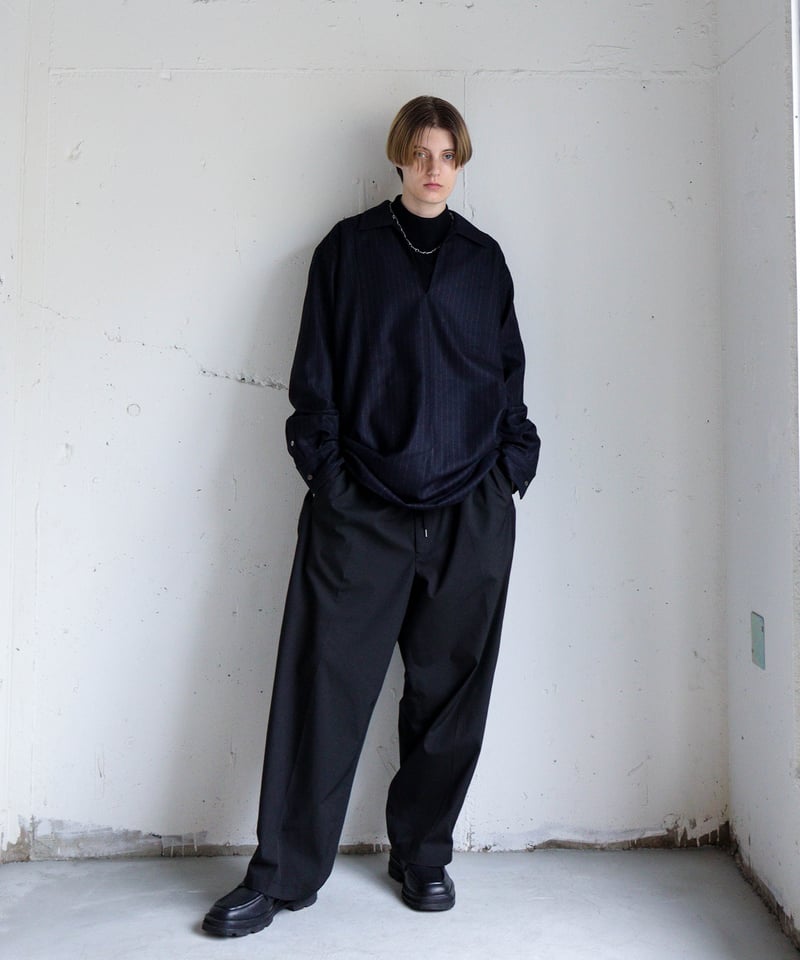 CTHY ウールシャツ　FLANNELANA WOOL SHIRTS HIGH-END FLANNELANA WOOL SLIT LONG SHIRTS | CTHY