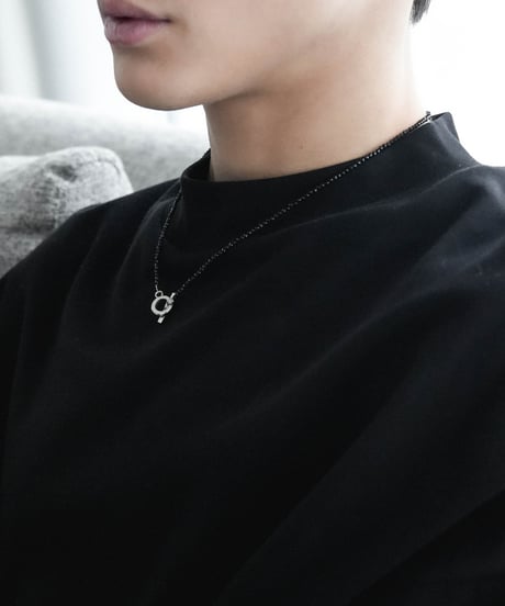 CTHY MANTEL NECKLACE “BLACK ONYX”