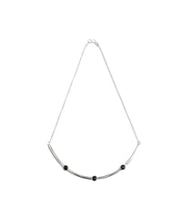 HIGH-END STONE SILVER NECKLACE