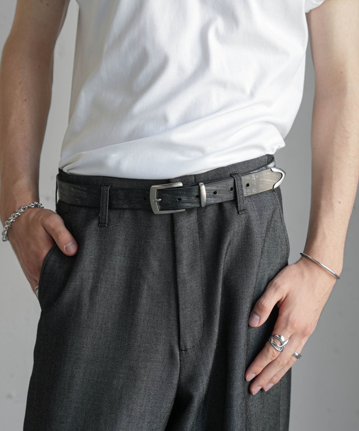LUXURY MATERIAL BRIDLE LEATHER BELT | CTHY