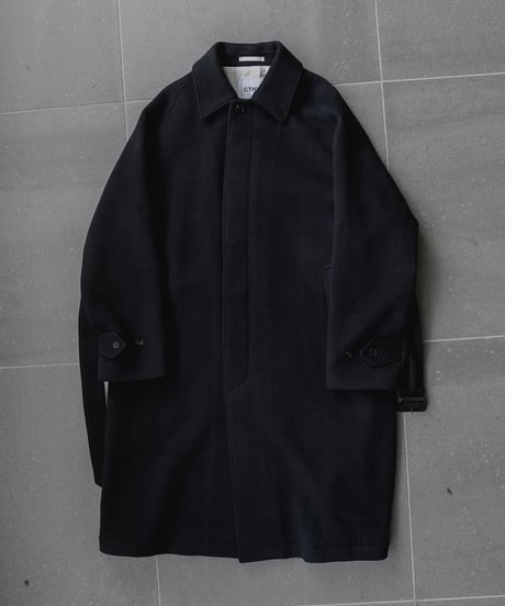 LUXURY MATERIAL BISHU LAMB WOOL SOUTIEN COLLAR COAT