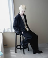SHRINK WOOL LINEN JACKET