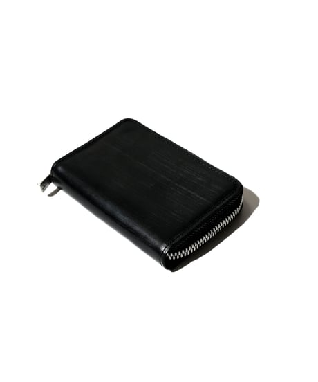 HIGH-END BRIDLE LEATHER EXCELLA ZIP MINI WALLET