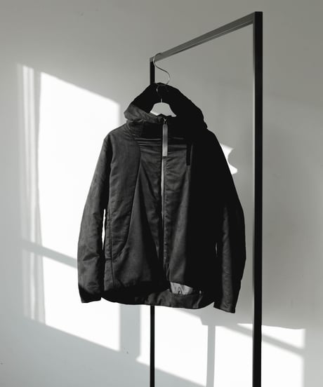 AEROGEL×SEA ISLAND MICROFIBER SUEDE HOODED BLOUSON