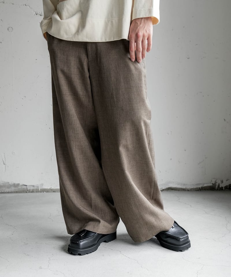 MARBLING WIDE TROUSERS | CTHY MARBLING WIDE TROUSERS | CTHY