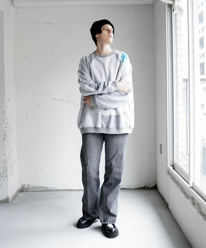 3D TWISTED JEANS [ STRAIGHT ] | CTHY nvrfrgt 3d twisted jeans サイズ1