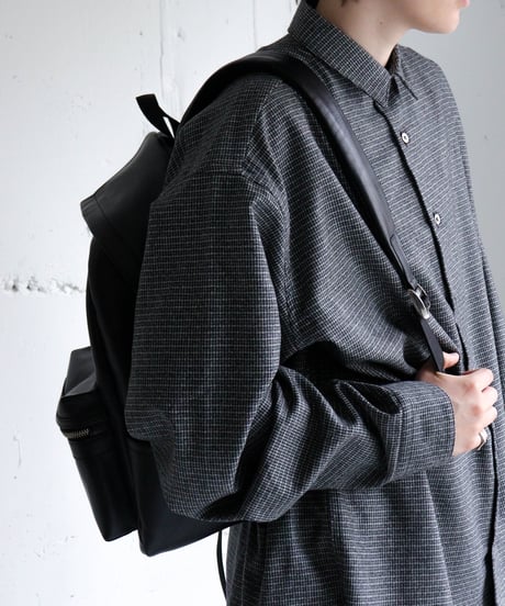 #03 WATERPROOF LEATHER BACKPACK