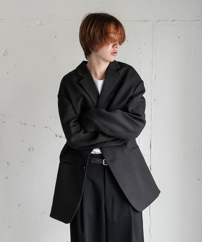 TRIPLE CROSS KERSEY OVERSIZE JACKET | CTHY TRIPLE CROSS KERSEY OVERSIZE JACKET | CTHY