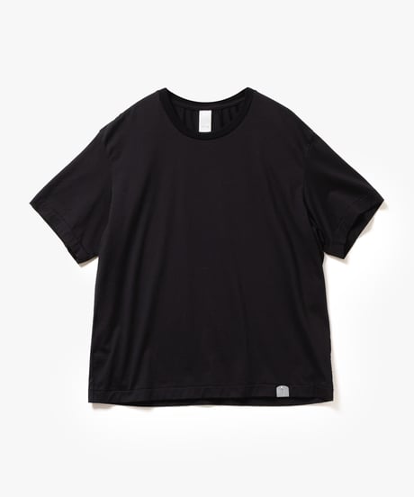 [VEIN27SS] 100/3 SUEDE JERSEY DOG TAG TEE
