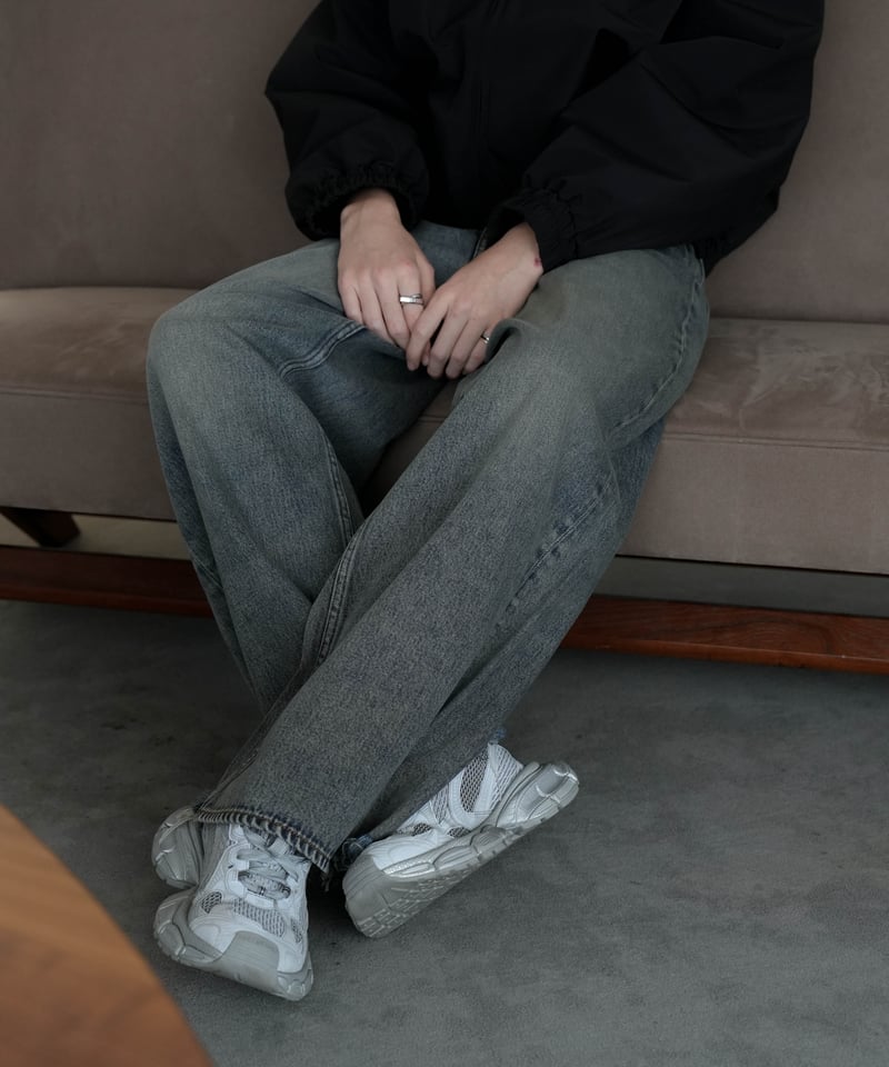 超甘撚り VINTAGE WIDE JEANS by KUROKI | CTHY 超甘撚り VINTAGE WIDE JEANS by KUROKI | CTHY