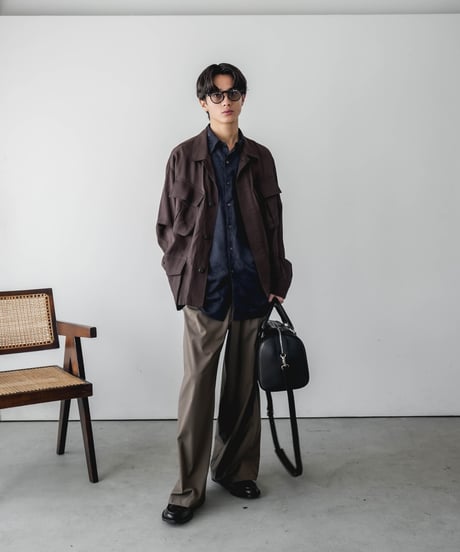 SEA ISLAND MICROFIBER SUEDE SHIRT