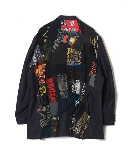 [DISCOVERED27SS] Collage Band Tee Jacket