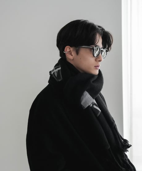 HIGH-END YAK WOOL FRINGE STOLE