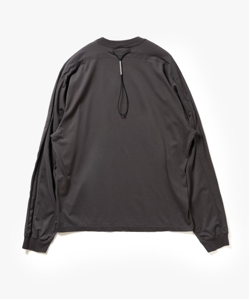 VEIN27SS] 100/3 SUEDE JERSEY VESSEL L/S TEE |