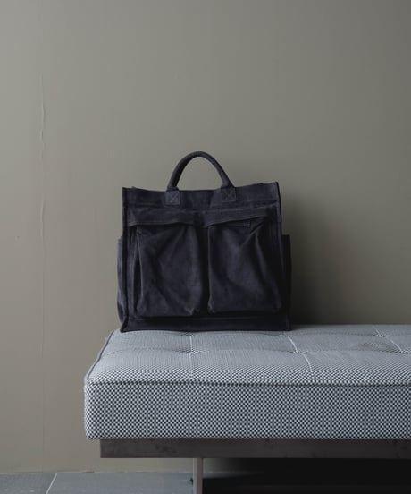 VINTAGE CORDUROY HELMET BAG