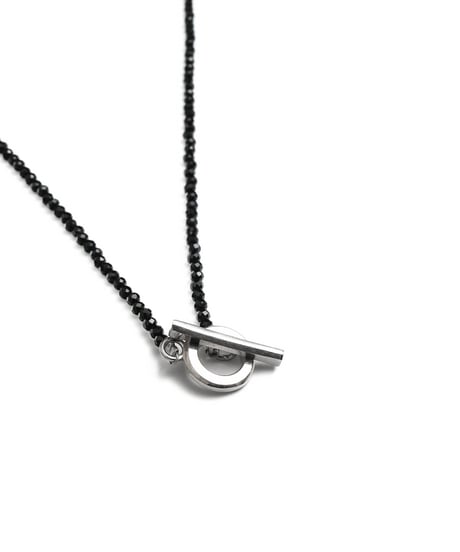 CTHY MANTEL NECKLACE “BLACK ONYX”