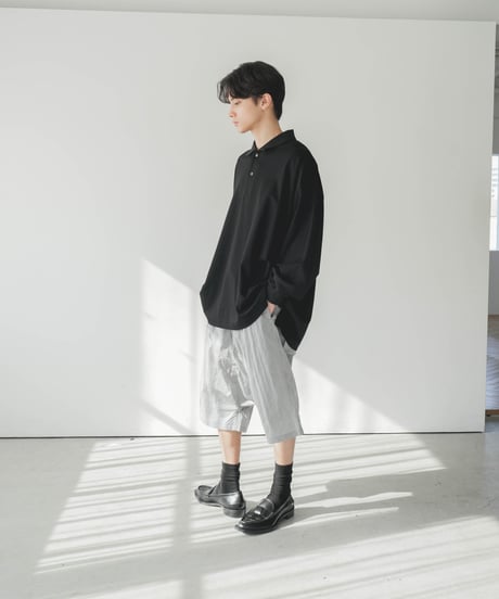 LUXURY MATERIAL LIMONTA ITALY SAROUEL HALF PANTS