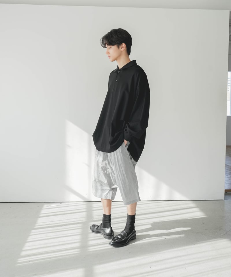 LUXURY MATERIAL LIMONTA ITALY SAROUEL HALF PANT