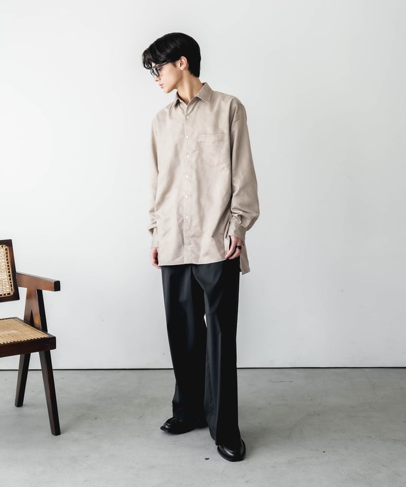 SEA ISLAND MICROFIBER SUEDE SHIRT | CTHY