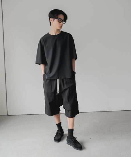 LUXURY MATERIAL LIMONTA ITALY SAROUEL HALF PANTS