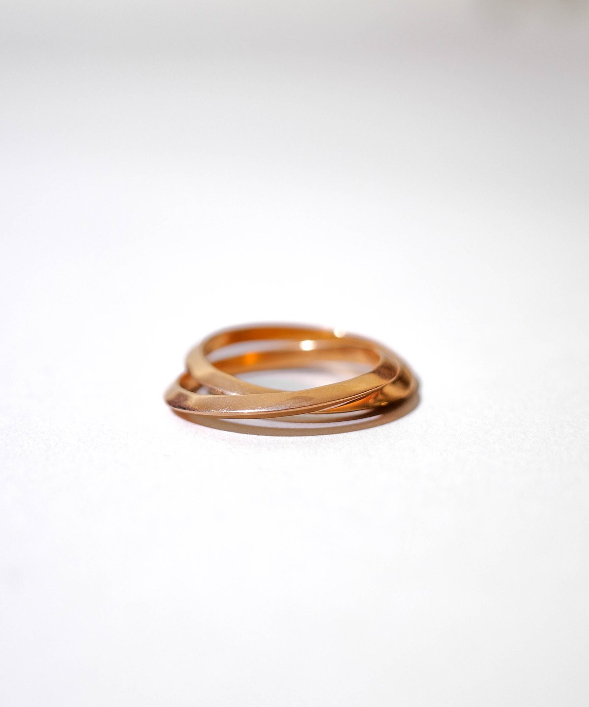 【CTHY】 DELTA CROSS RING シルバー×ローズゴールド13号 DELTA CROSS RING | CTHY