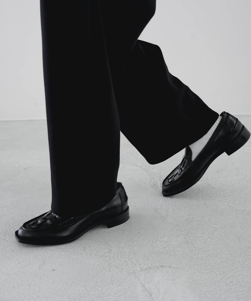 BRAIDED LEATHER LOAFER | CTHY