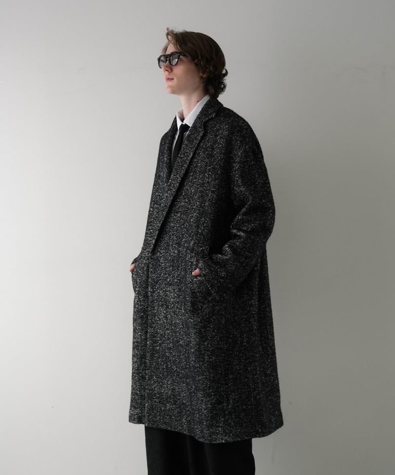 LUXURY MATERIAL CHESTER COAT by Super140's Jack LUXURY MATERIAL CHESTER COAT by Super140's Jack