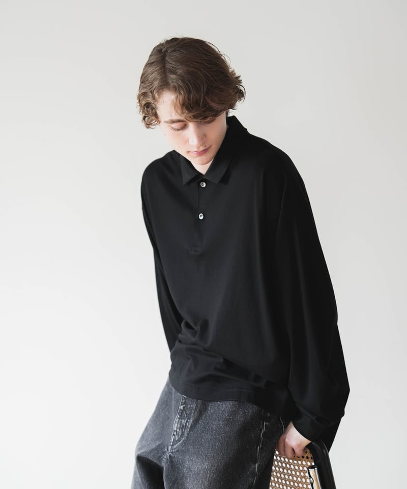新品未開封 CTHY SUVIN PLATINUM POLO SHIRT 黒 SUVIN PLATINUM POLO SHIRT | CTHY