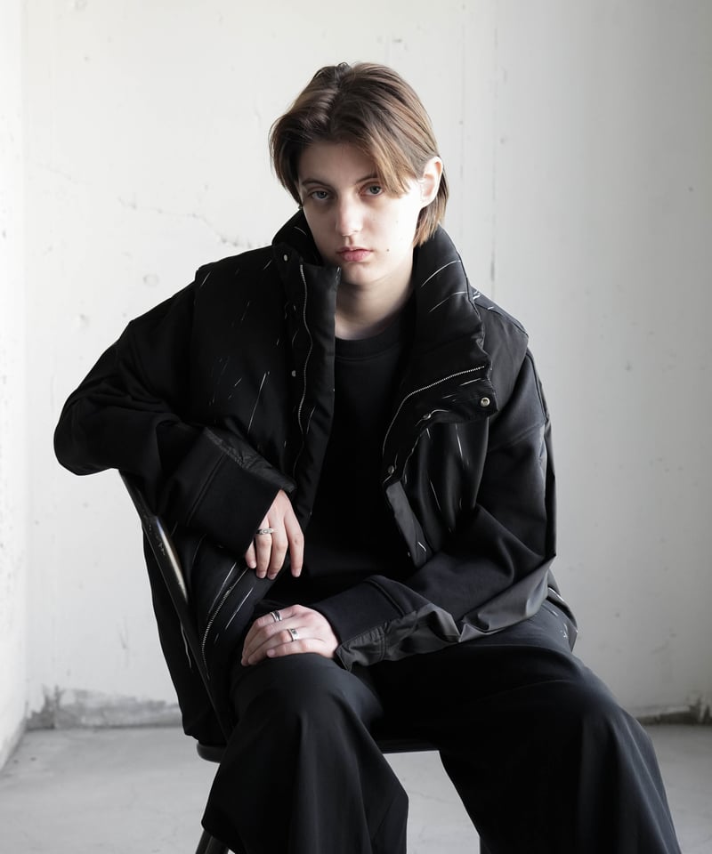 CTHY+VEIN】PE WRINKLES TAFFETA DOWN VEST | CTHY CTHY+VEIN】PE WRINKLES TAFFETA DOWN VEST | CTHY