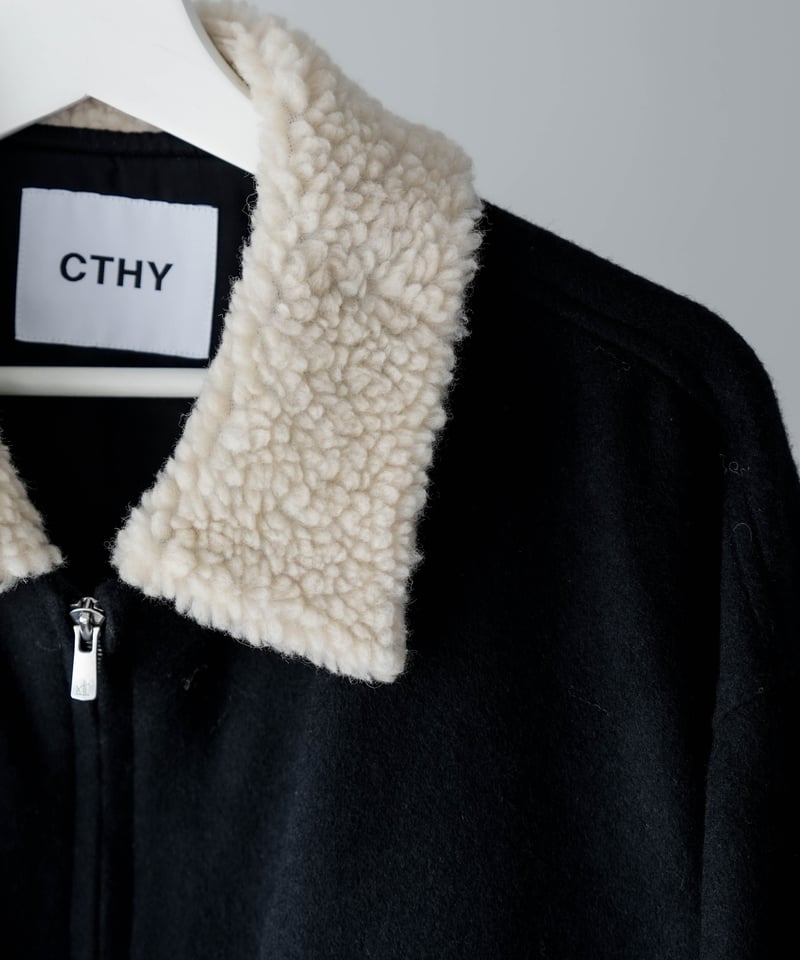 CTHY LUXURY MATERIAL G-1JACKET Mサイズ LUXURY MATERIAL G-1 JACKET by WOOL CASHMERE | CTHY