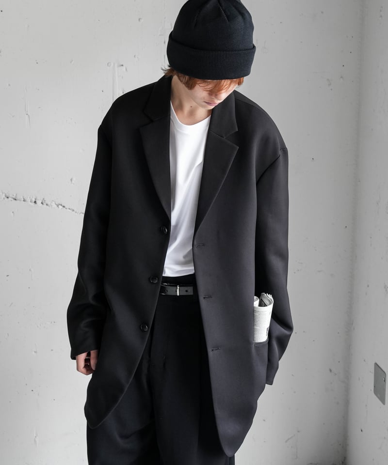 TRIPLE CROSS KERSEY OVERSIZE JACKET | CTHY TRIPLE CROSS KERSEY OVERSIZE JACKET | CTHY
