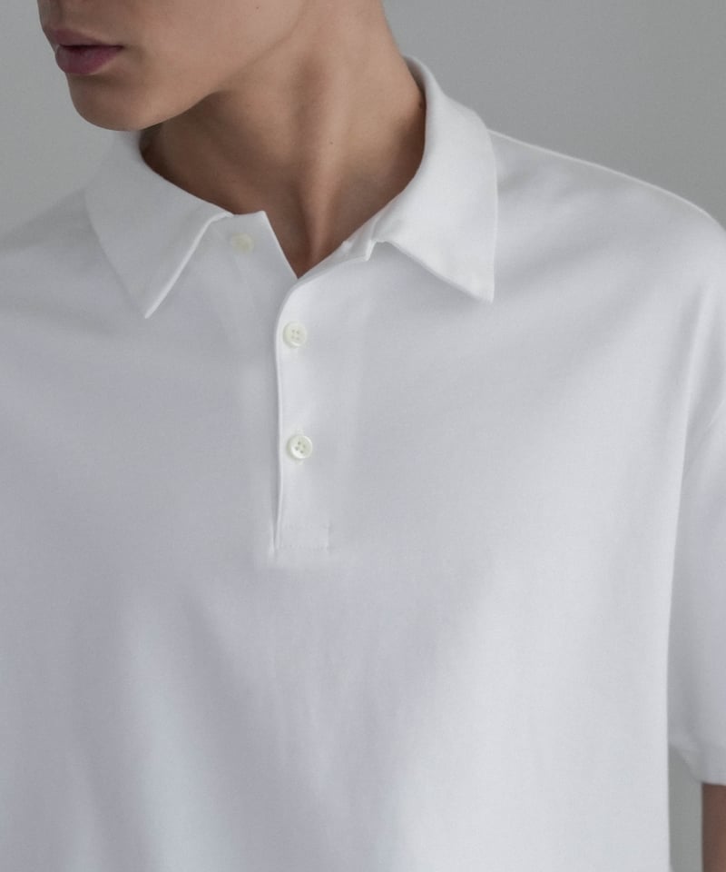 LUXURY MATERIAL SUVIN PLATINUM POLO SHIRT | CTHY