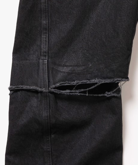 [VEIN27SS] 14oz DENIM COATED 3D CUT-OFF JEANS