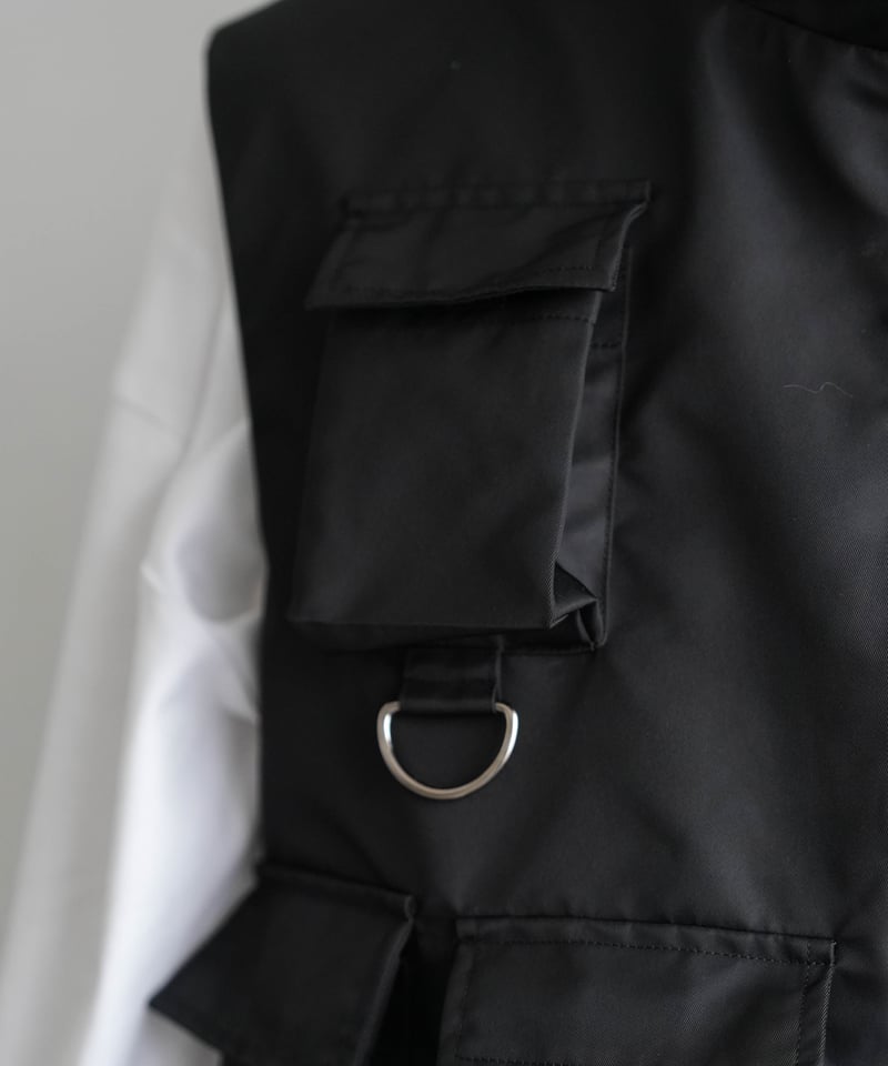 LUXURY MATERIAL MULTI TECH VEST by LIMONTA ITAL