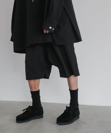 LUXURY MATERIAL LIMONTA ITALY SAROUEL HALF PANTS