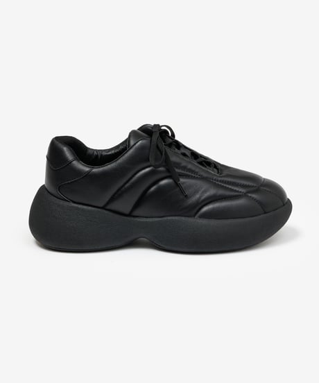 [VEIN27SS] COW LEATHER PUFFER CLEAT TRAINER